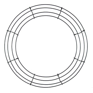 10 Box Wire 16" Wreath Frames