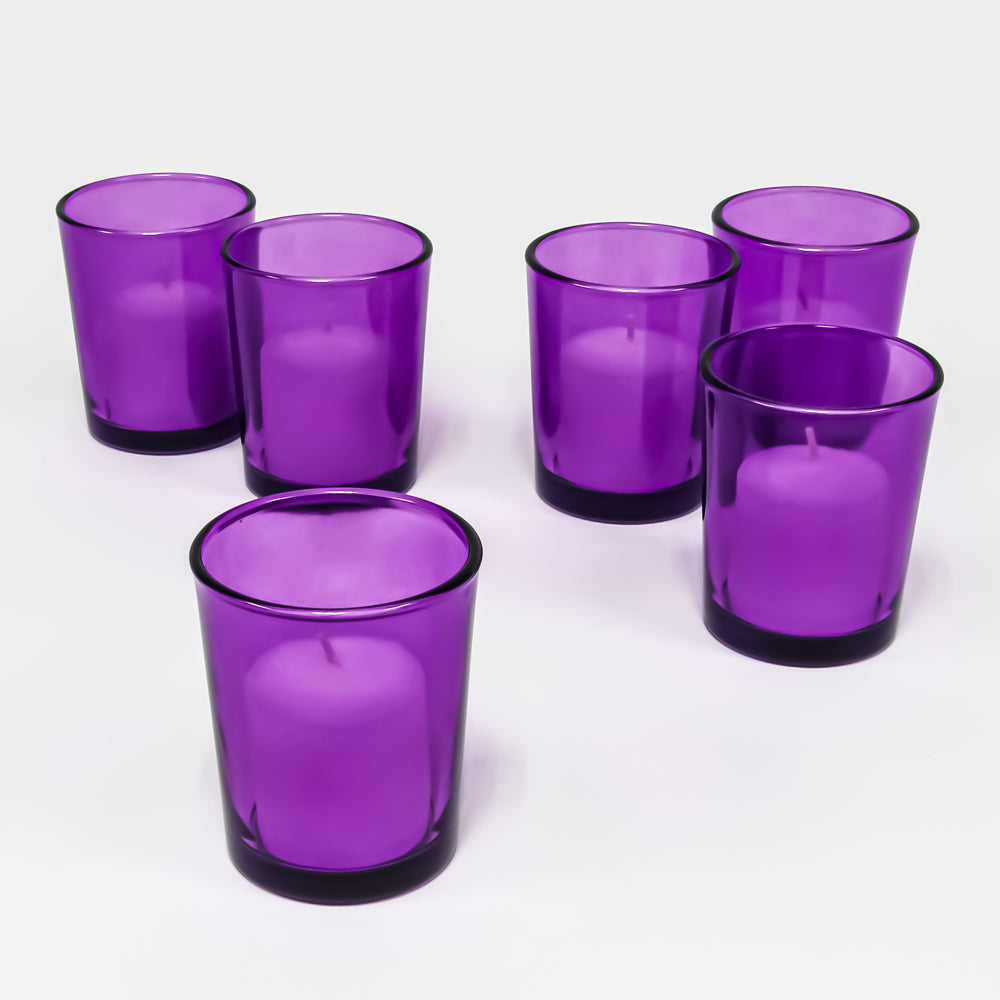 Eastland Votive Holder Purple Set of 12