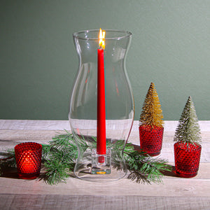 Richland Votive Holder Hobnail Red