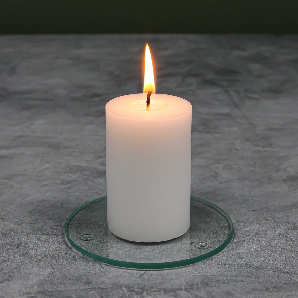 Richland Pillar Candle 2"x3" White