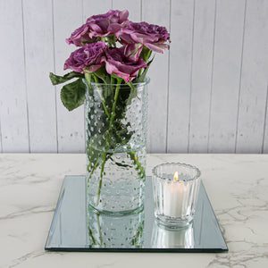 Richland Cylinder Vase Dotted Swiss Small