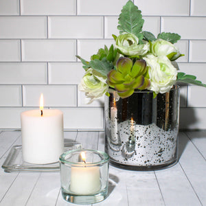 Richland Pillar Candle 3"x3" White