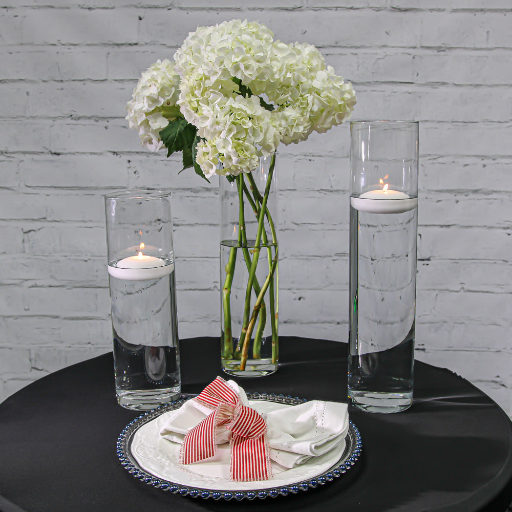 Eastland Tall Cylinder Vase 4"x13" Set of 6