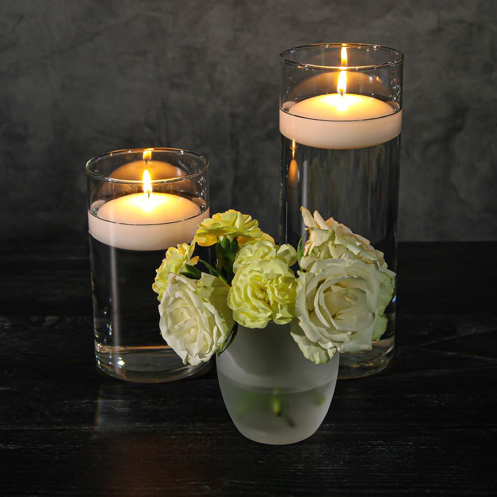 Richland Floating Candles 3" White Set of 12