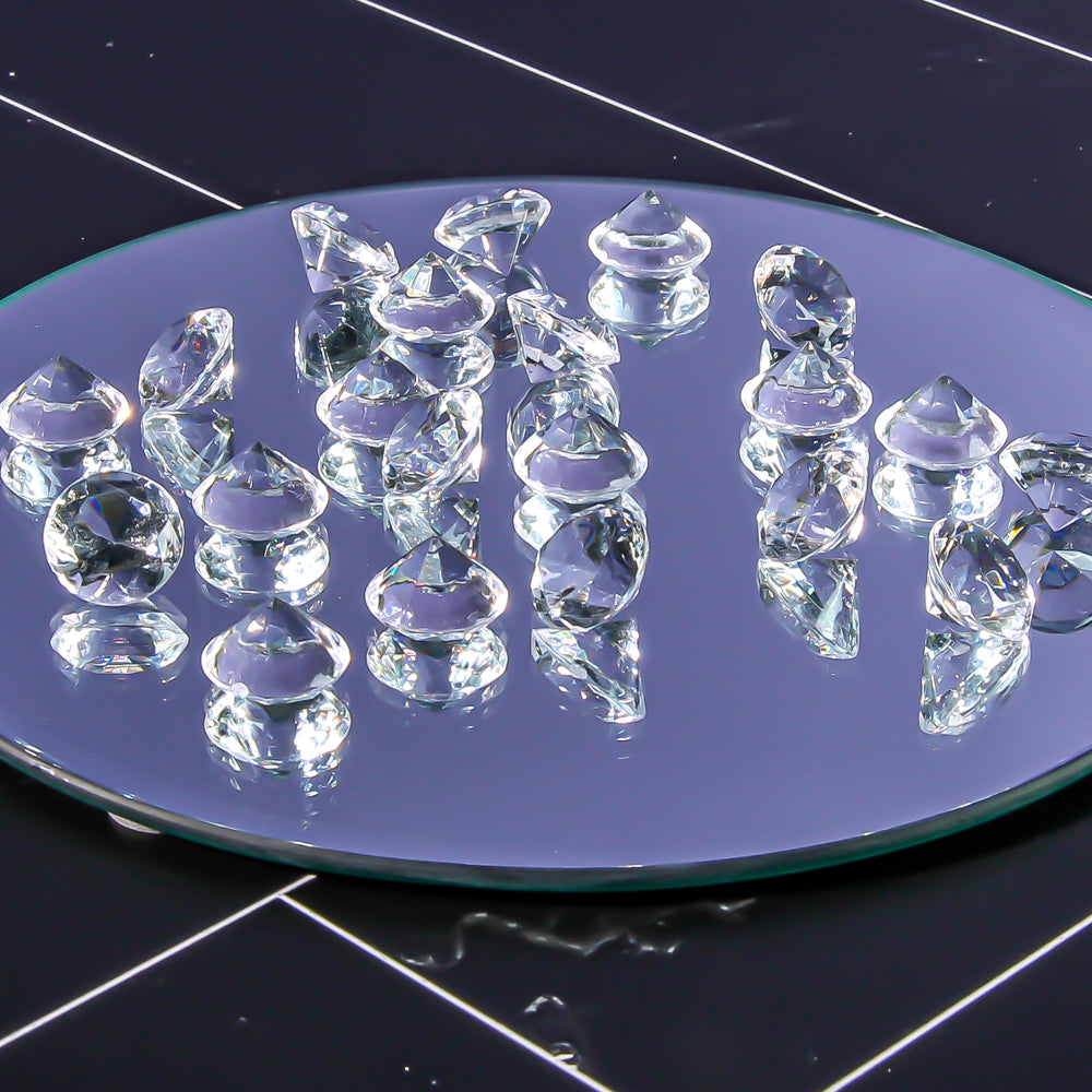 Eastland Acrylic Diamond Vase Filler Clear