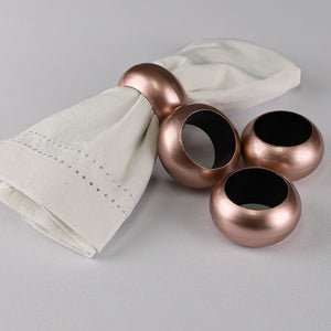 Richland Napkin Ring 2.3" Rose Gold Set of 12