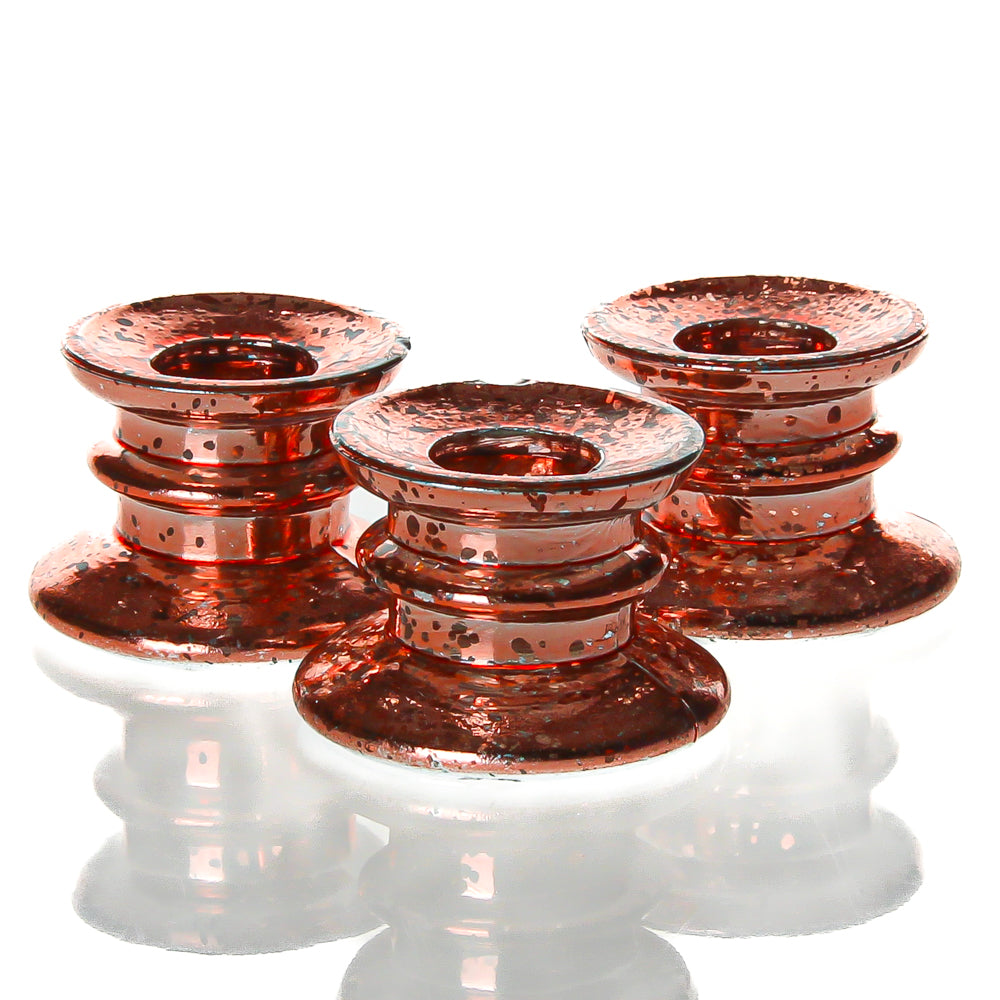 Richland Athena Taper Candle Holder Rose Gold Set of 12